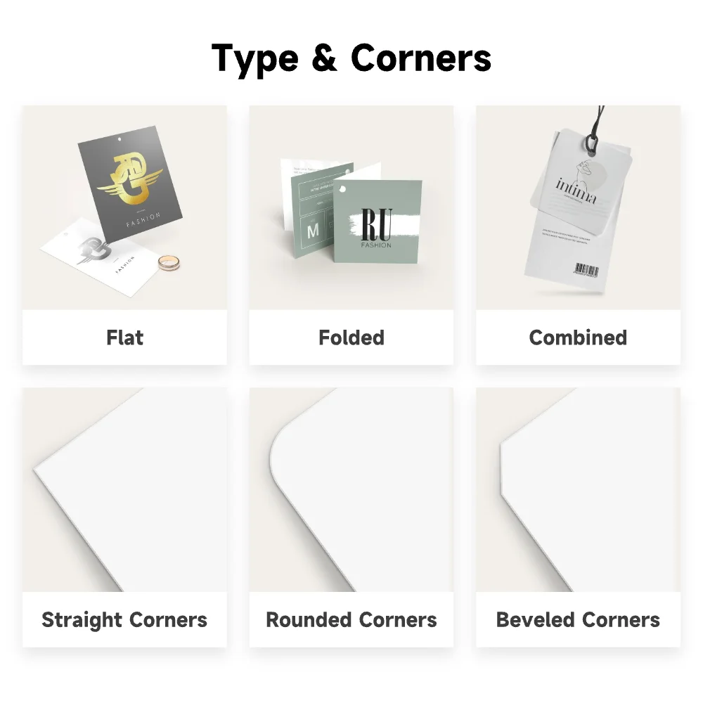 Custom Washable Cotton Fabric Print Serial Number Size Tags Labels and Stickers for Clothing