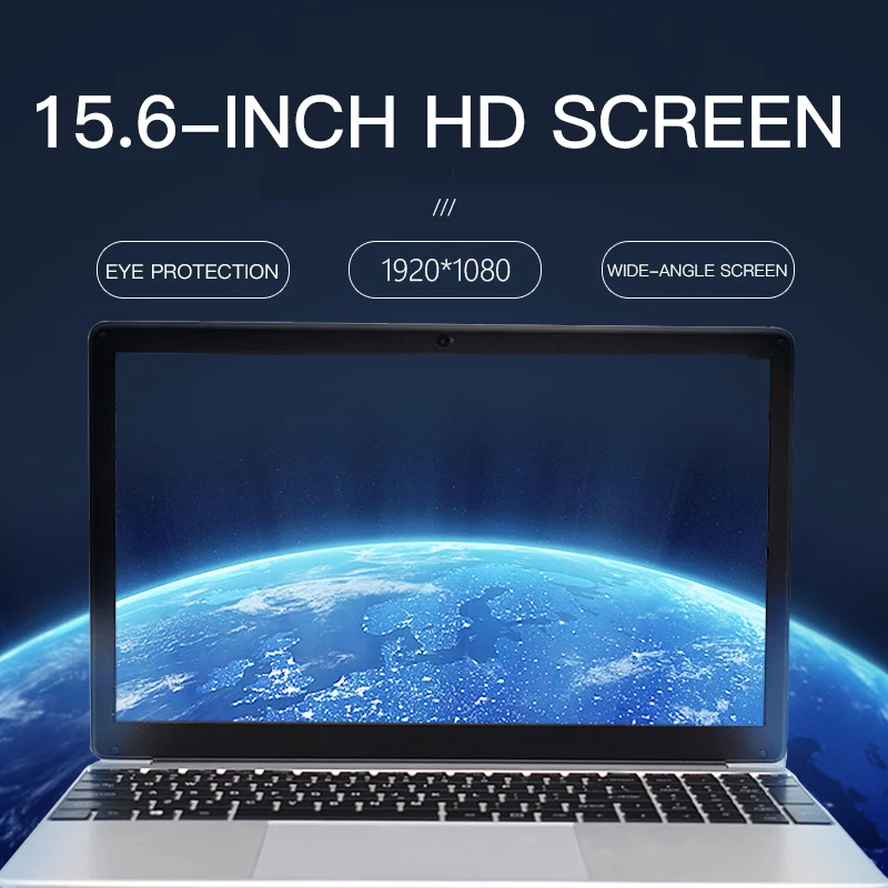 Office Class Laptop Computers 8GB RAM 128GB SSD Intel Celeron J4125 WiFi Cheap Computer Windows 10 Notebook Laptops