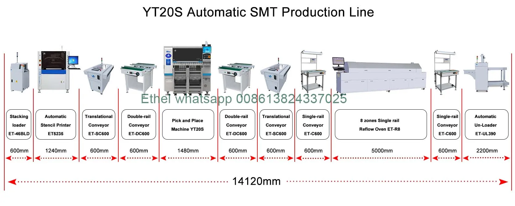 led smt display making machine smt production line equipment