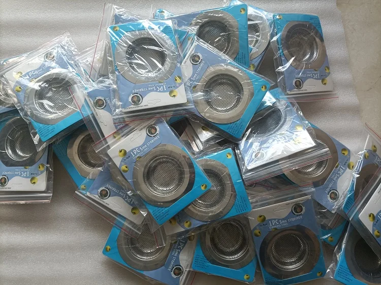 High Quality 11cm Big Stainless Steel Sink Strainer Sink Filter For Garbage Vegetable Stopping