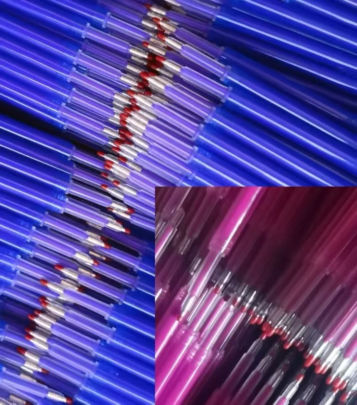 Direct from Factory Erasable 0.5mm Gel Pens in Purple and Blue School Supplies