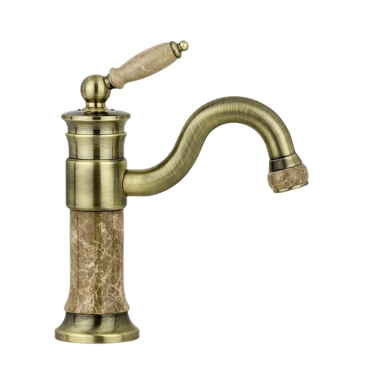 
Old Wall Mounted Brass Water Tap Basin Faucet 