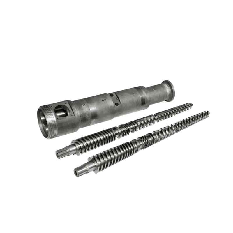 65/132 extruder screw pvc conical twin screw and barrel