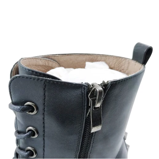 Factory direct sale winter waterproof genuine leather women boots for lady