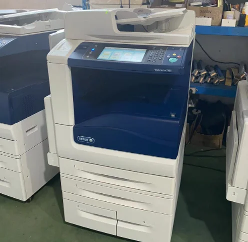 Используется офисный цветной копир принтер сканер для Xerox V3375/V5575/V7785 машина