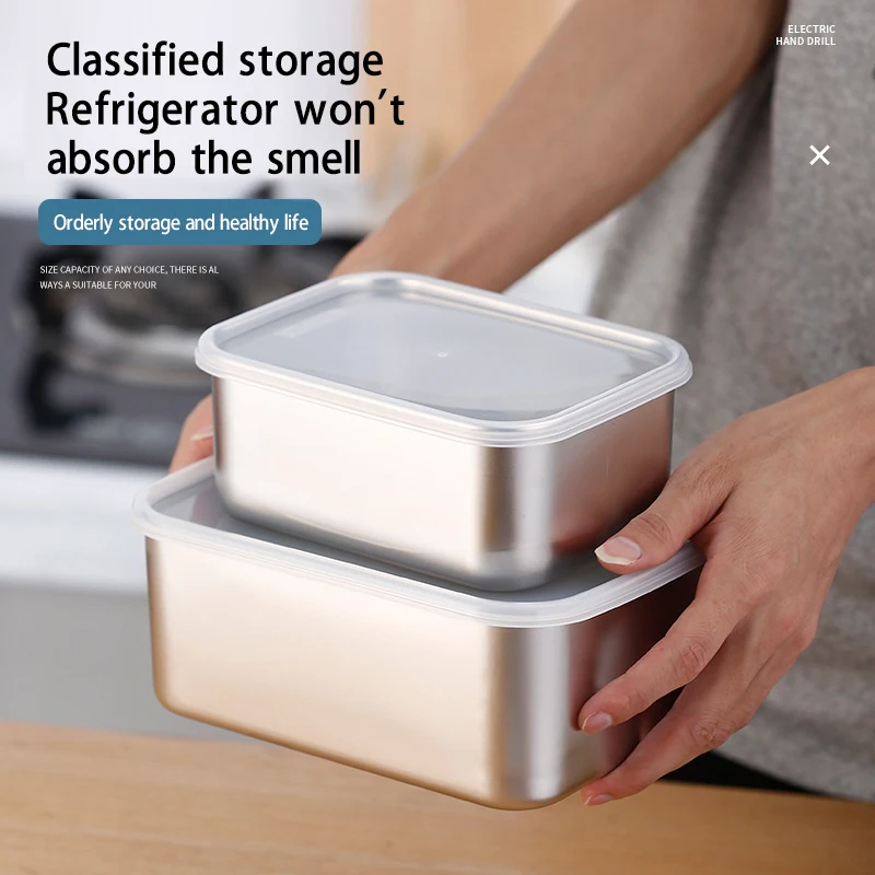 Stainless Steel Lunch Box Food Storage & Container Lunch Box Storage Containers Plastic