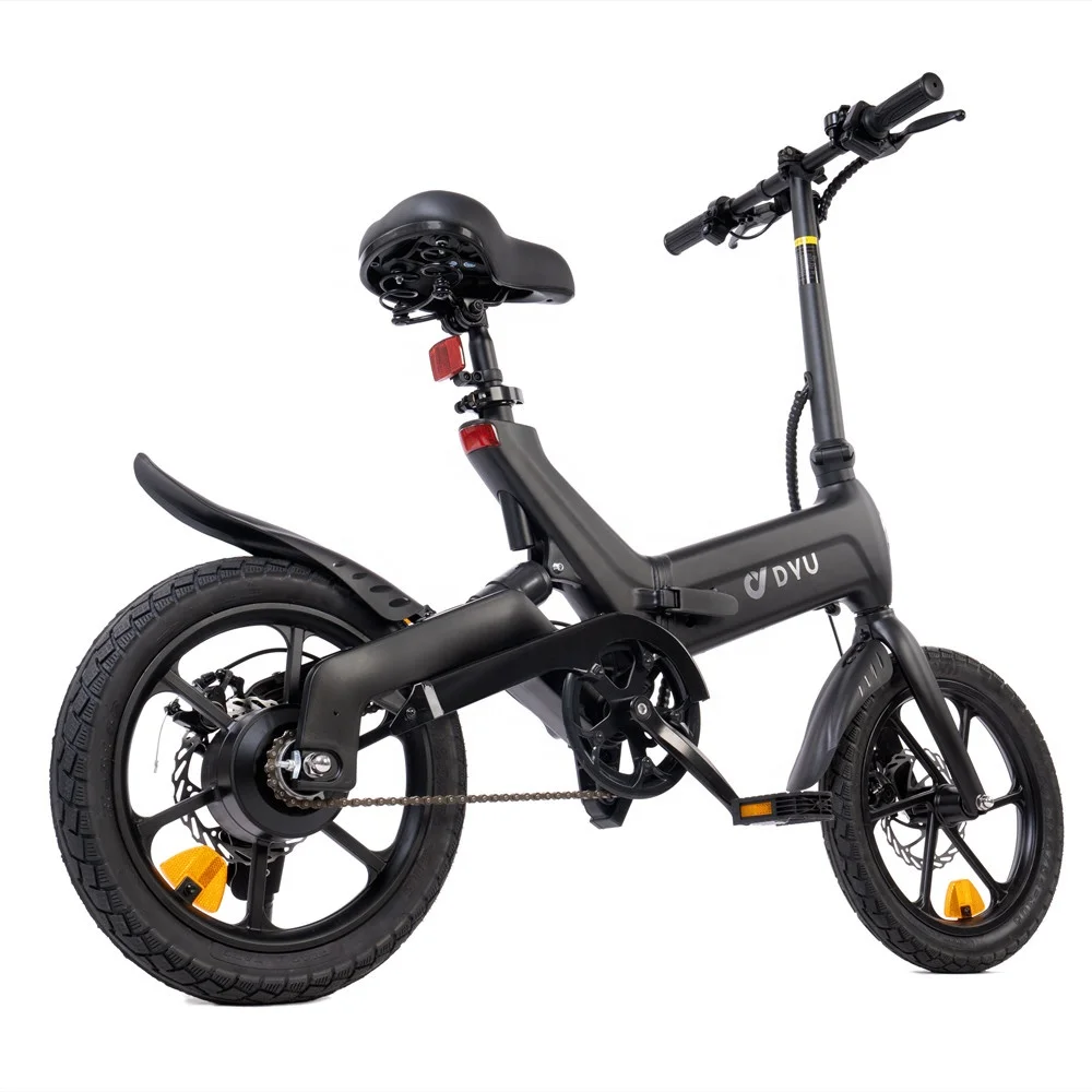 Magnesium Alloy Frame 16 Inch 48v 350w electric walking bike Folding e bike Adult Light Weight Electric Folding Bike