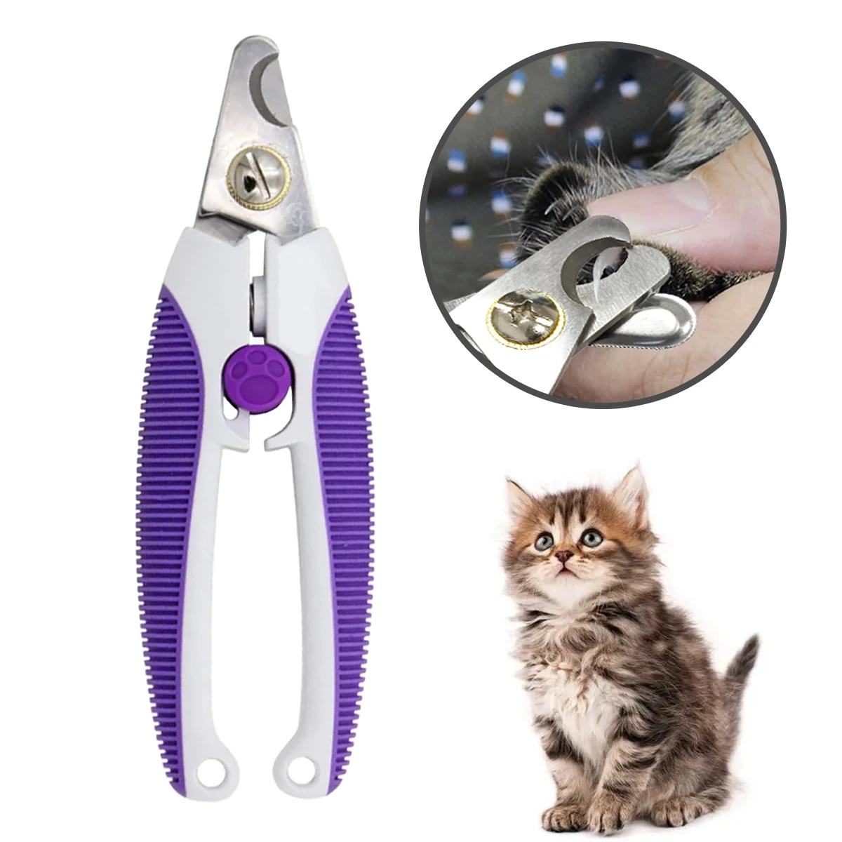 Cats Grooming Nail Clippers Kit Pet Claws Nail Clipper Trimmers Professional Trimmers For Large And Small Cat And Dog Animal