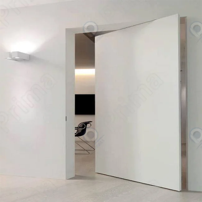 Prima Building Apartment House Room Interior MDF Door Flush Series Wood Veneer MDF Wooden Door