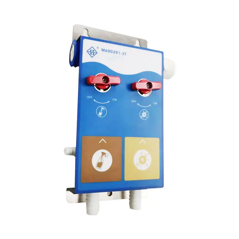 Commercial Eco Chemical Wall Liquid Dishwasher Detergent Dispenser for Hotels Supermarkets