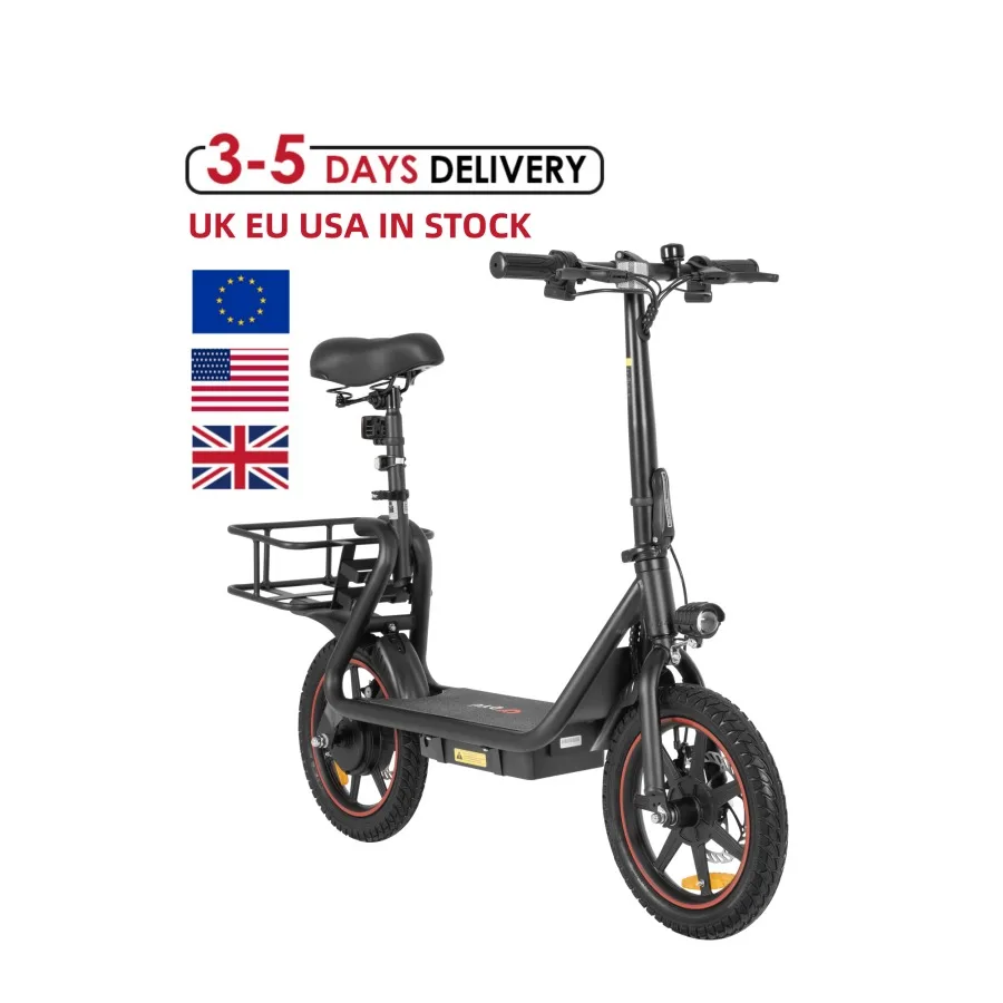 EU UK warehouse Hot Sale Latest Adults folding mobility Seat Two Wheels electronic bike Off Road Electric Scooters motor adult