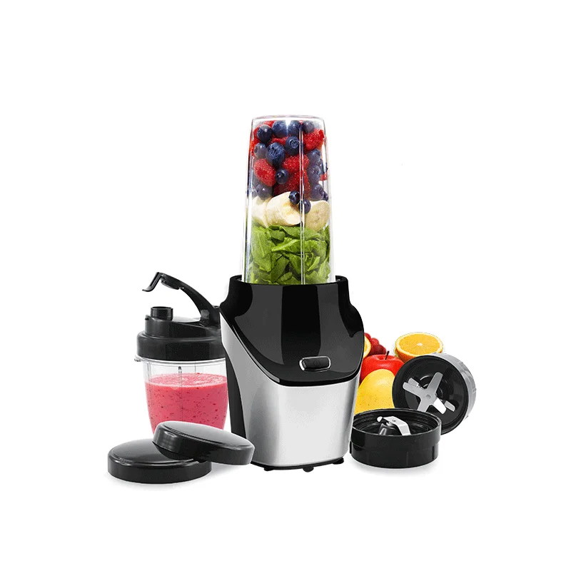 Amazing 1000 W  2 in 1 electric blender fruit smoothie blender one button start high speed household power blender