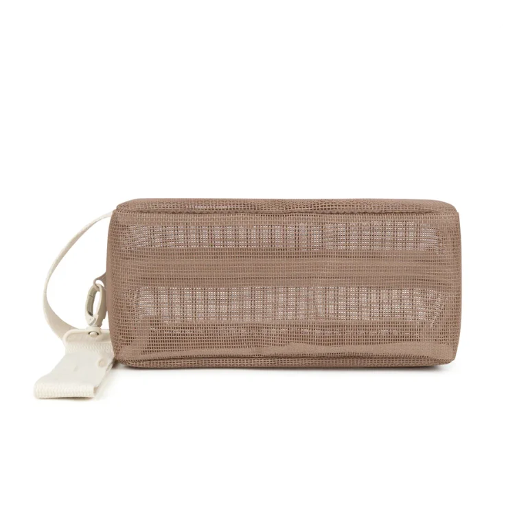 new arrival Mesh Cosmetic Bag Travel Portable Storage Organizer Toiletry bag college student pencil case