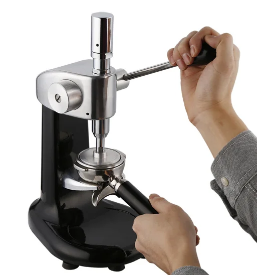 57.5mm Coffee Tamper Handmade Coffee Fixed Pressed Powder Hammer Espresso Maker Cafe Barista Tools Machine Accessories