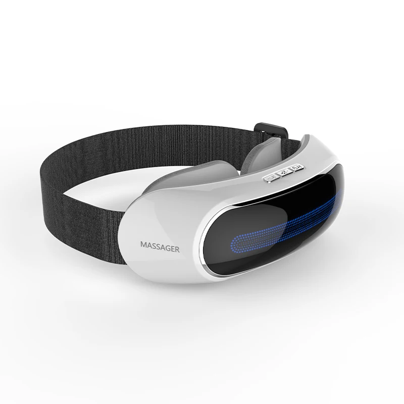 American hot selling Air pressure Wireless intelligent portable heated electric vibration eye massager machine