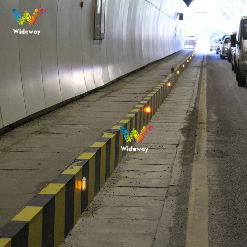 Tunnel wired underground light DC24V led road stud reflectors