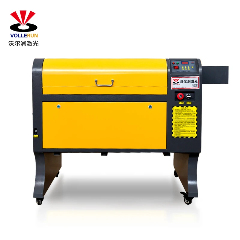 VOIERN laser engraving cutting machine for leather PU PVC engraving shoe design