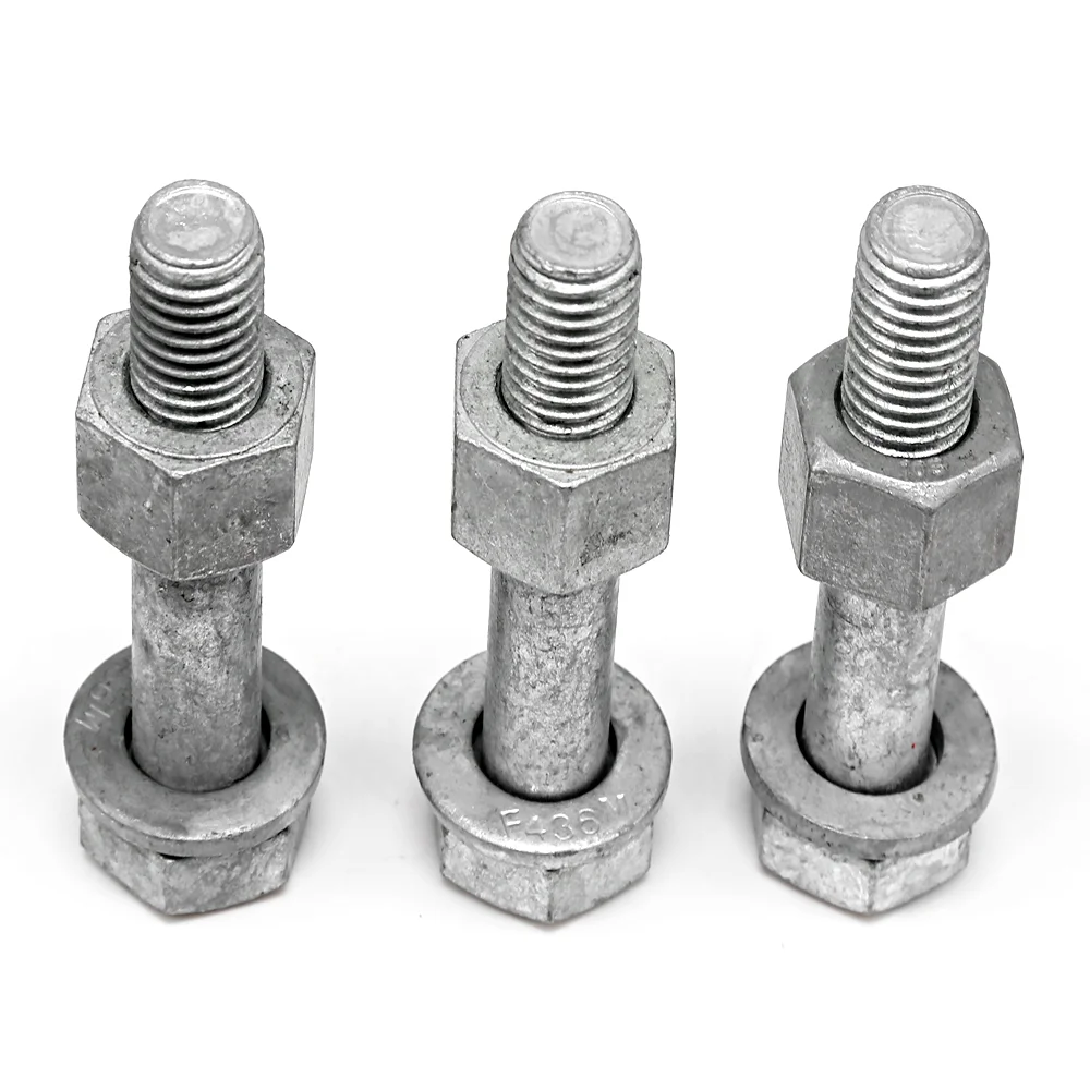 
M30*50mm structure hex bolt carbon steel hex bolt A325M 