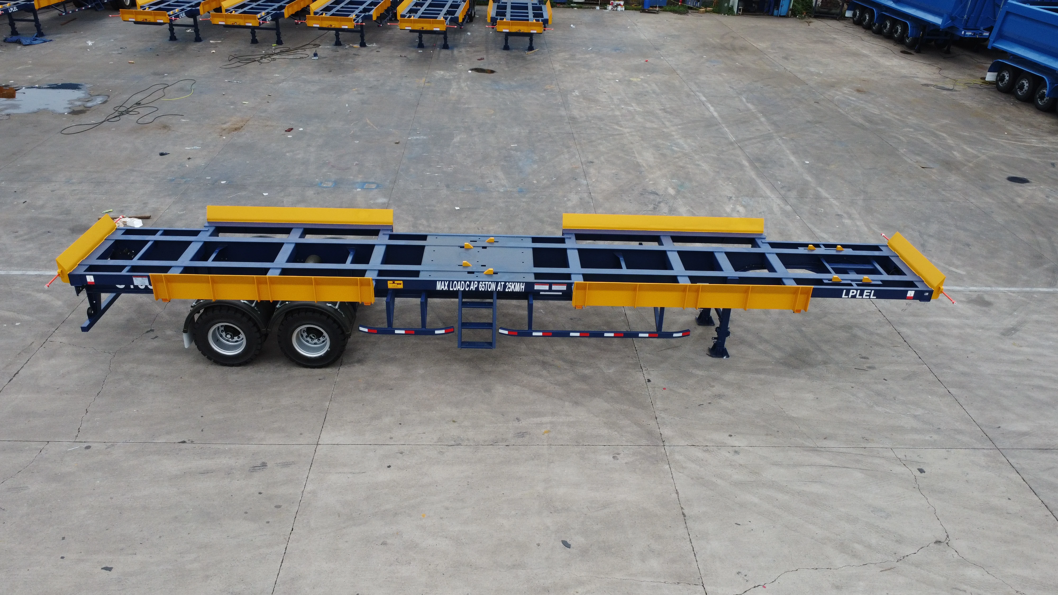 CIMC  Qingdao Port trailer/spreader trailer
