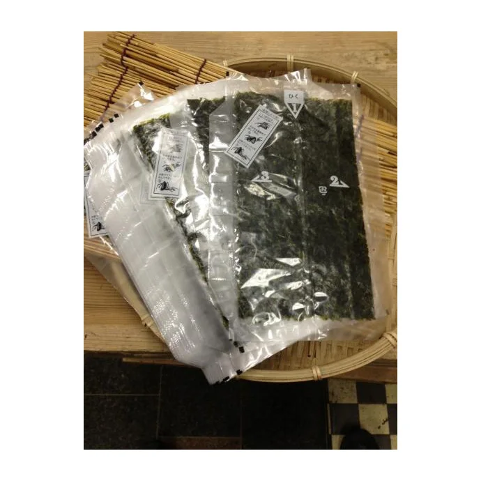 100sheets crispy bulk clear film wrapper onigiri cooking seaweed