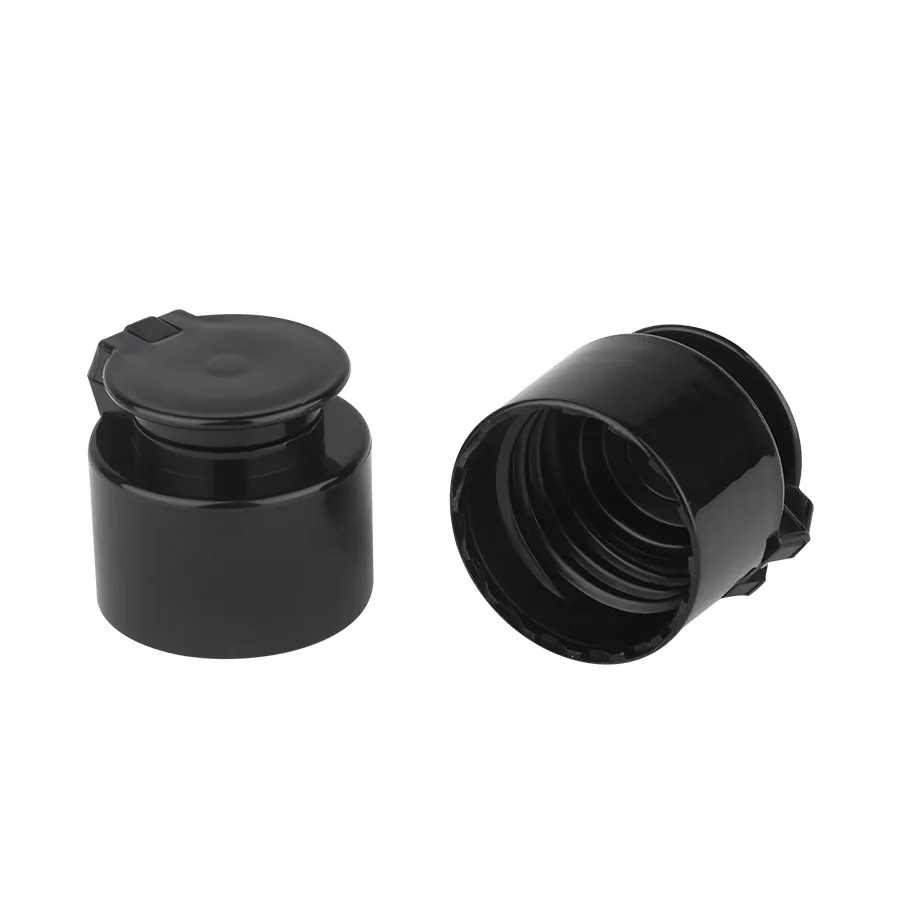 28/410 15 mm oil screwflip top caps for tubes Black/white/transparent/others neck 20mm 24mm 28mm