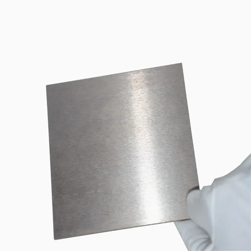 Mechanical Mo Metal Sheet 99.9% High Density Molybdenum Copper Alloy Plate for Circuit Components