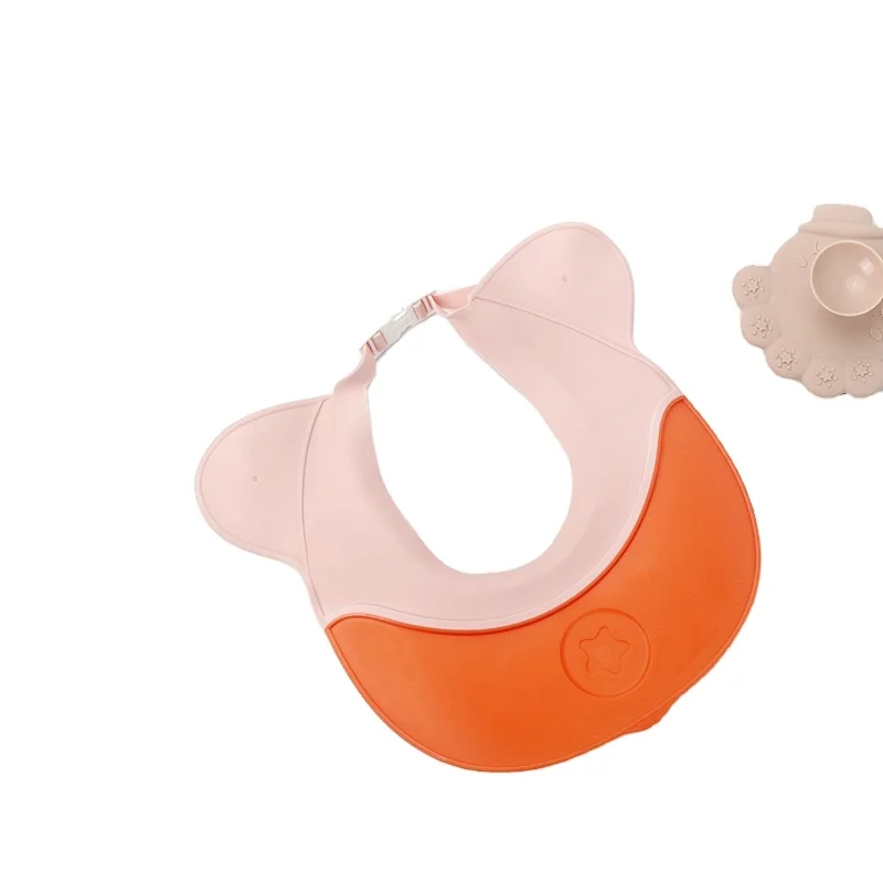 New Kids Bath Hat Adjustable Baby Shower   Hat Safe Shampoo Shower Hat Hair Wash Shield