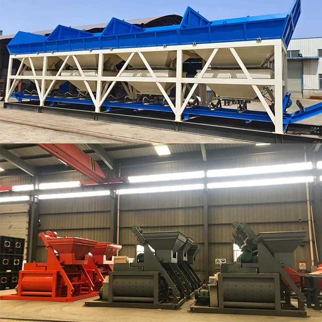 Js Horizontal Twin Shaft Concrete Mixer For Concrete Batching Plant Fixed Ready Mix Concrete Plant For Sale
