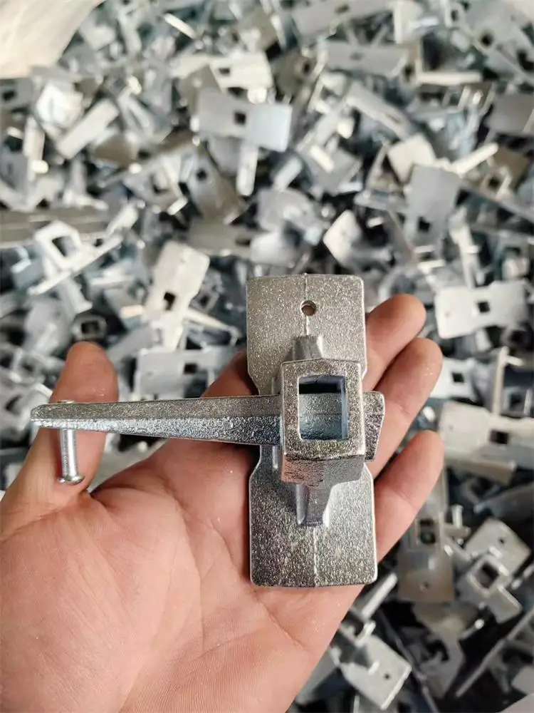 Galvanized or Painting blue Wedge Clamp/Rapid Wedge Clamp for Scaffold Formwork  for Rebar 6-10mm