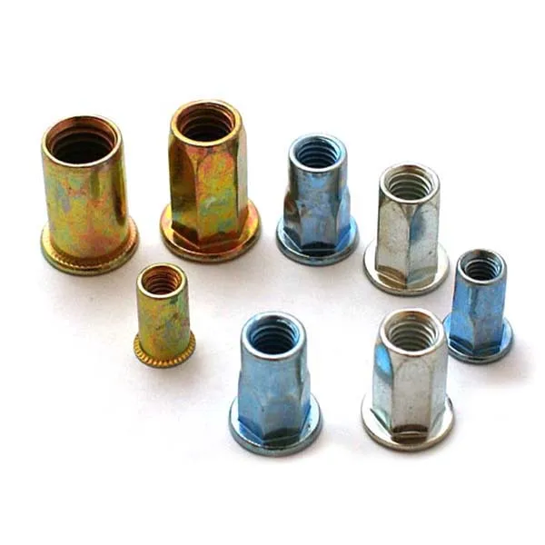 Semi-hexagonal rivet nut Stainless steel small countersunk head Inner and outer hexagon M3M4M5M6M8M10 hex Rivnut