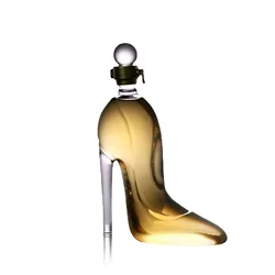 Factory Price New High Heels Shaped Glass Wine Whiskey Decanter Wholesaler