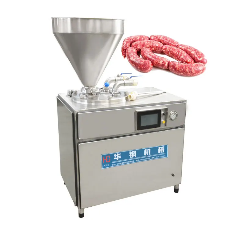 Hydraulic sausage filling machine salami production line electric hot dog stuffer machine sausage filler