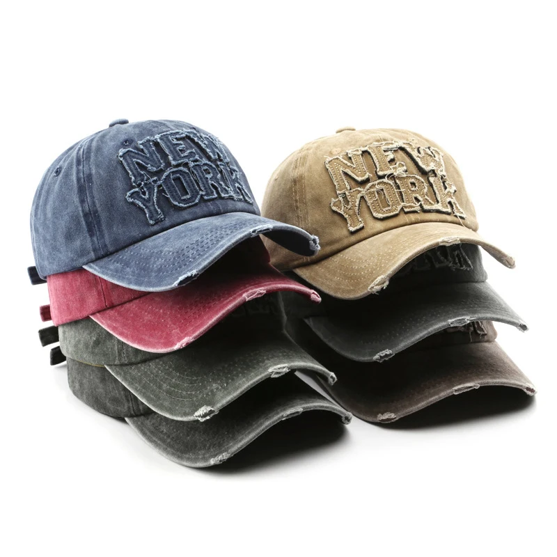 Outdoor Sports Casual Curved Brim Baseball Cap Green Vintage Sports Caps Alphabet Patch Plain Cap For Girls Boys