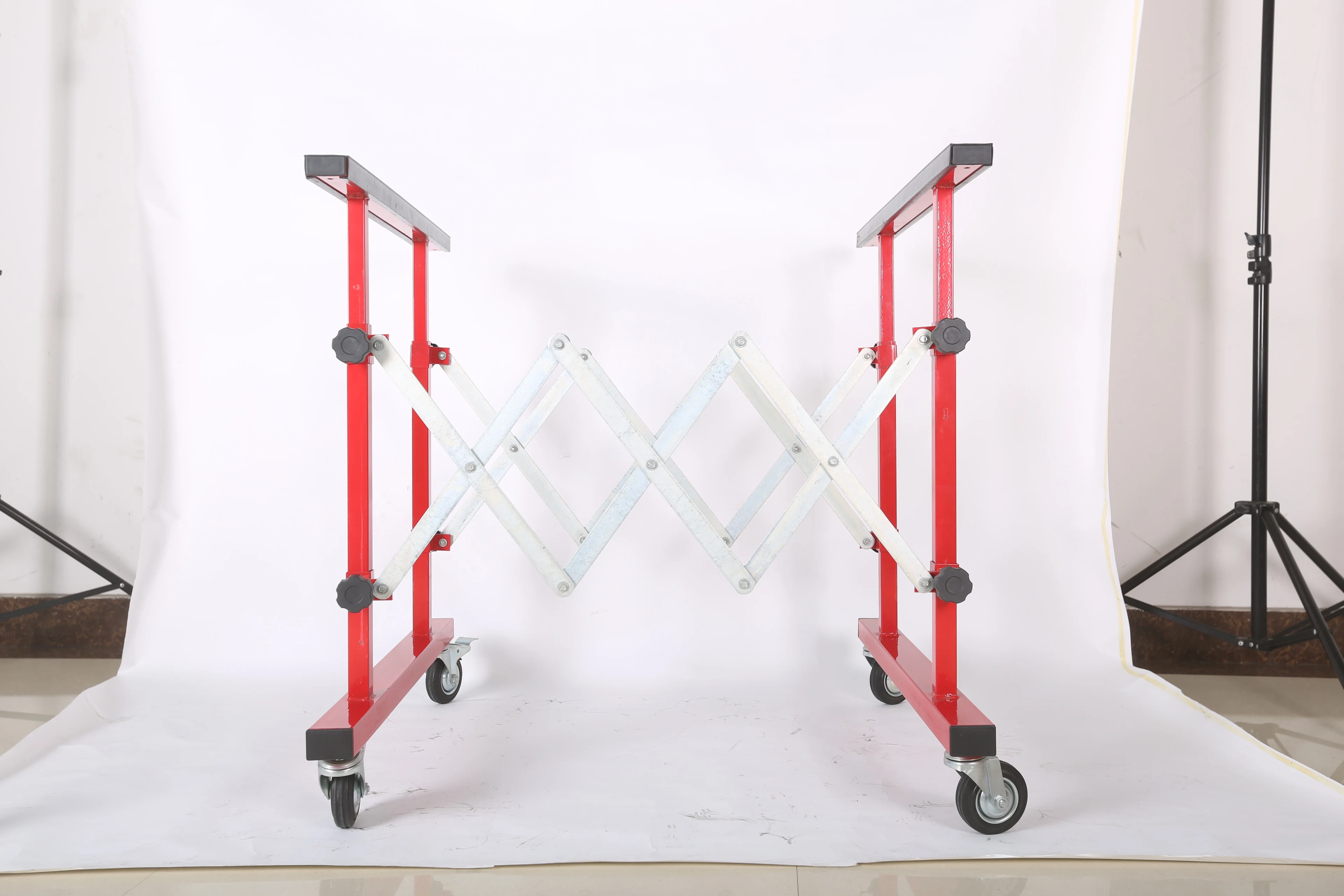 0117 Automotive Tools Auto Body Repair Stand Adjustable Paint Stand Telescopic Universal  Stand