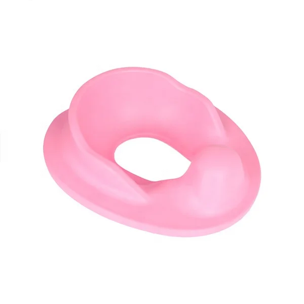 kids potty training rubber soft material plastic toilet seat for kids chair style
