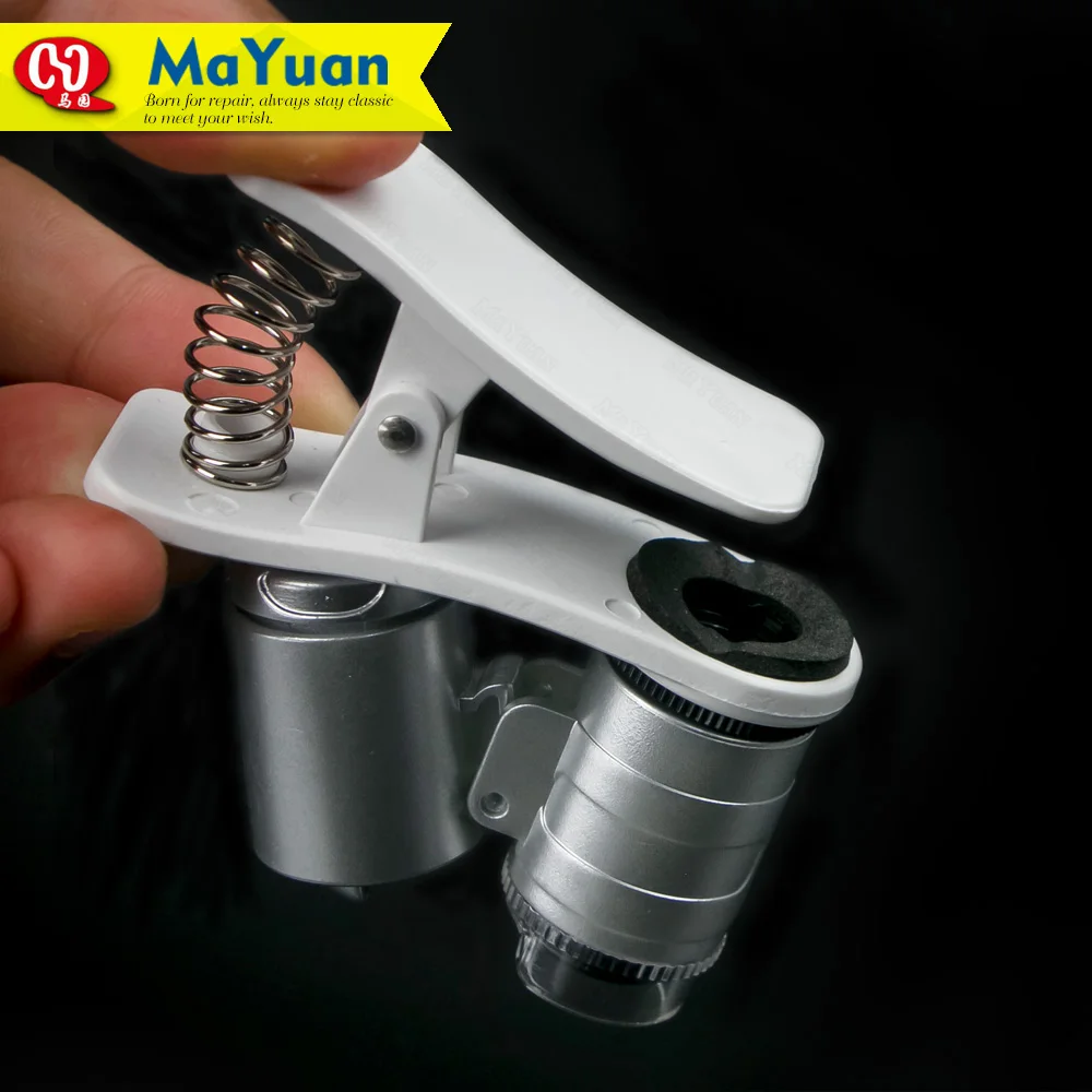 Universal Clip Type LED Cellphone Microscope