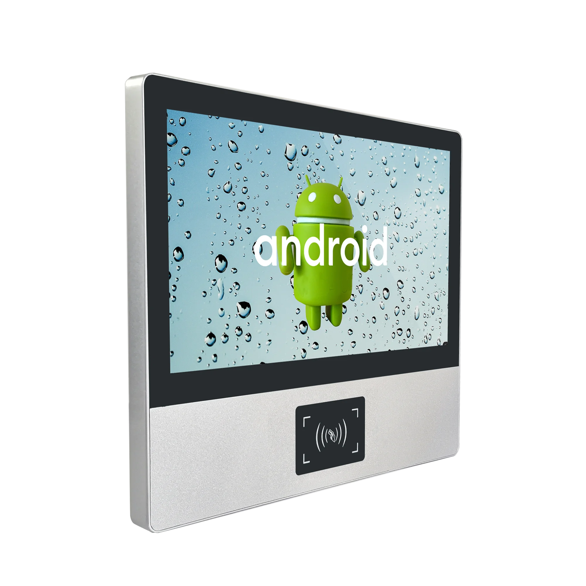 NFC pos system 4G communication 10.1inch screen build with pos printer cashier machine