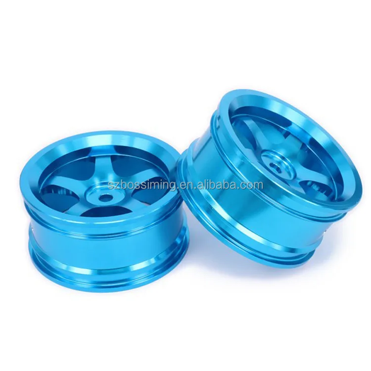 Custom CNC Scx10 1/10 Aluminum Wheel Rim Rock Crawler Remote Control Toys Car Rc Crawler Rim