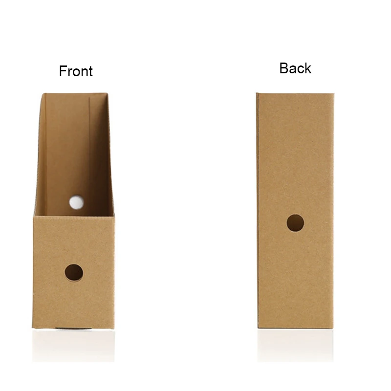 Paper File Storage Box A4 Magazine Holder Book Rack Office School Storage Box