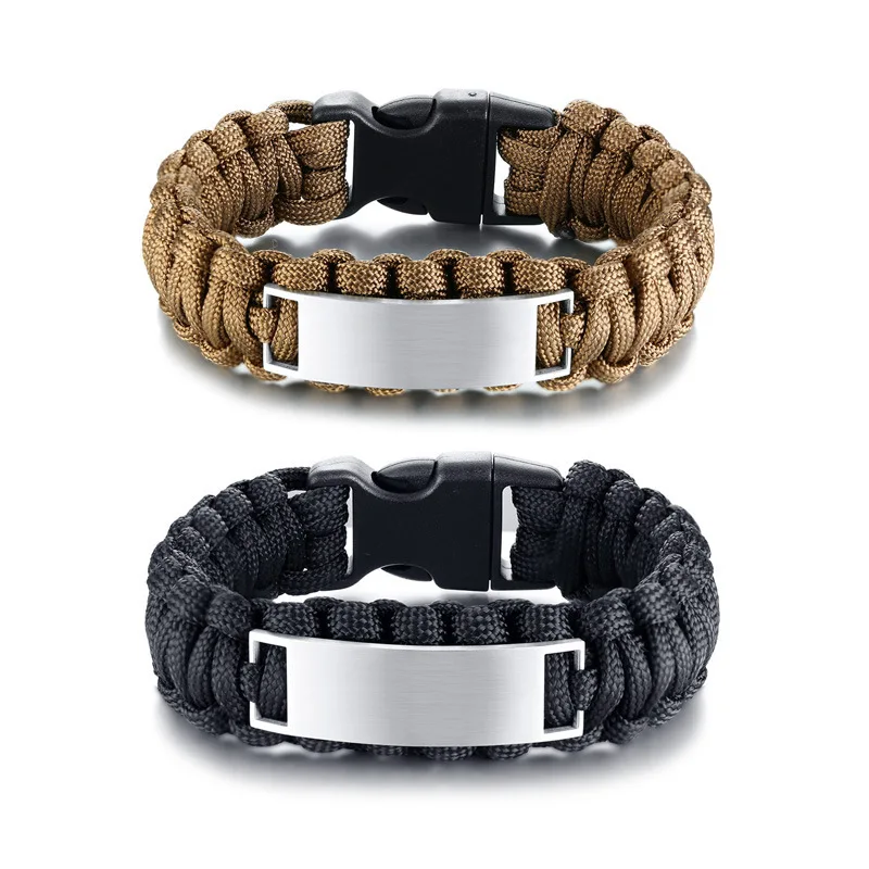 Yiwu Meise Stainless steel outdoor sports braided bracelet