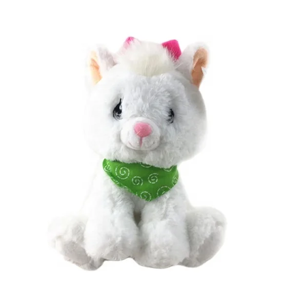 custom plush lovely soft stuffed cartoon talking cats toy