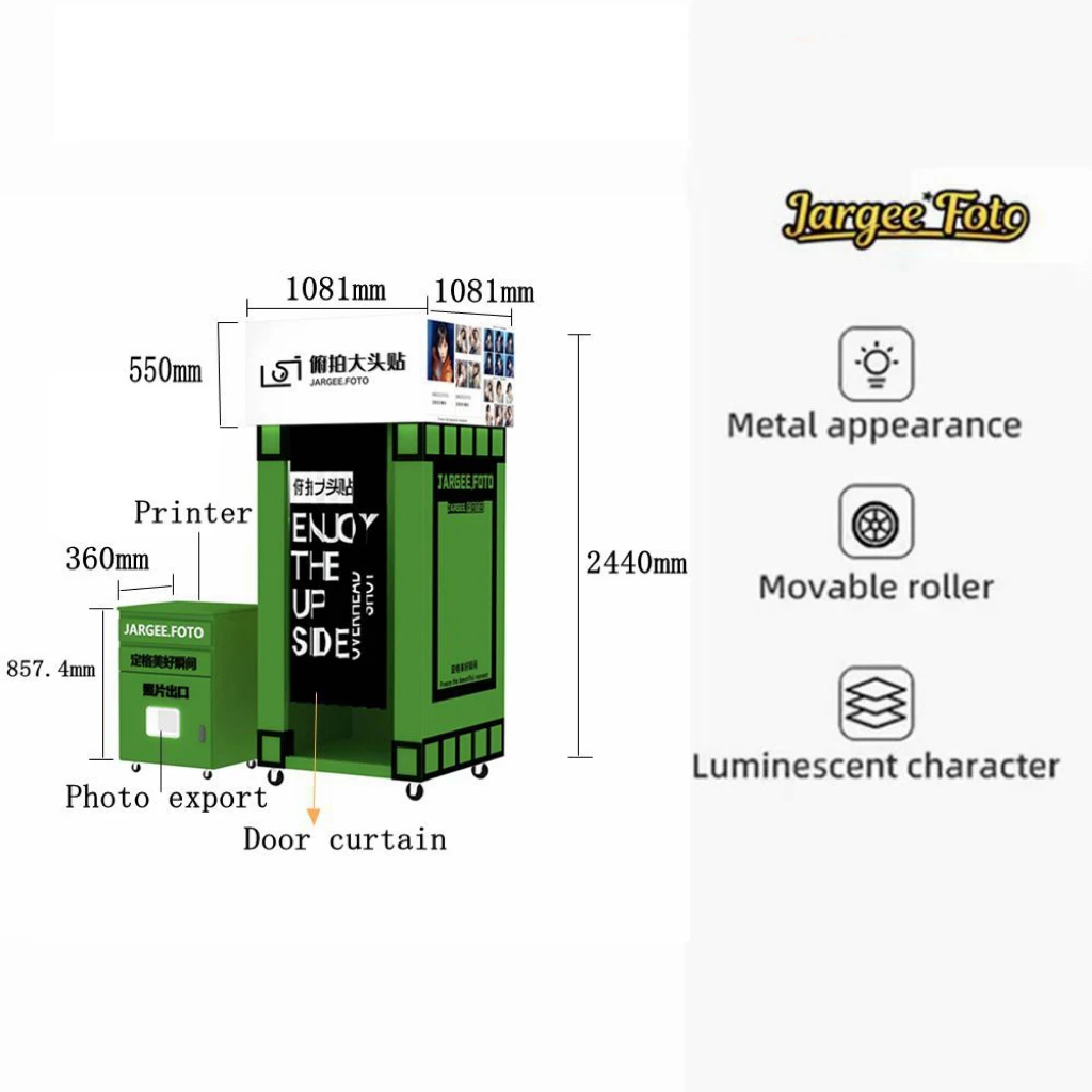 Selfie Printer Magazine Camera 360 Photobooth Photo Booth Vending Machine