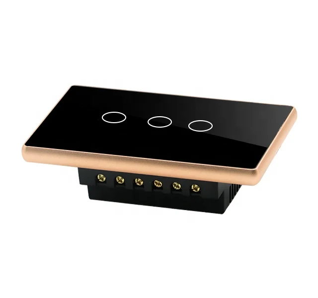 WIFI Wall Switch Decor Touch Panel Light Switch On Off Smart Home IOT Remote &Touch&Voice Control Switch Decoration Tuya Smart