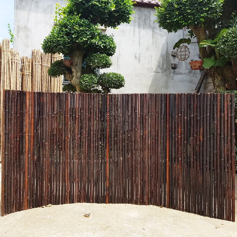 Fast Shipping Bamboo Fencing Tonkin Bamboo Fence Covering Privacy