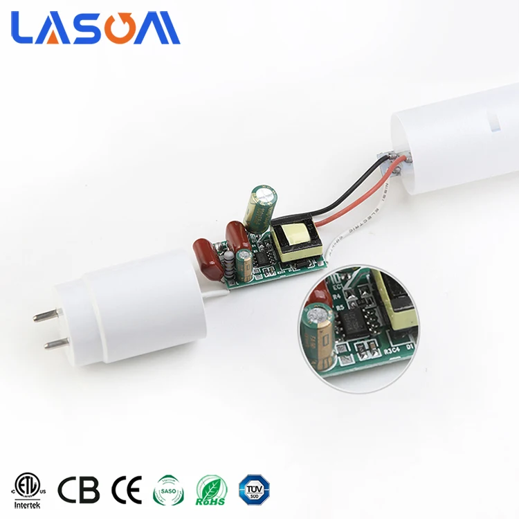 China Supply Energy Saving 2 Years Warranty SMD 2835 T8 LED Tube Glass LED Tube Light 18W 24W 30W 36W