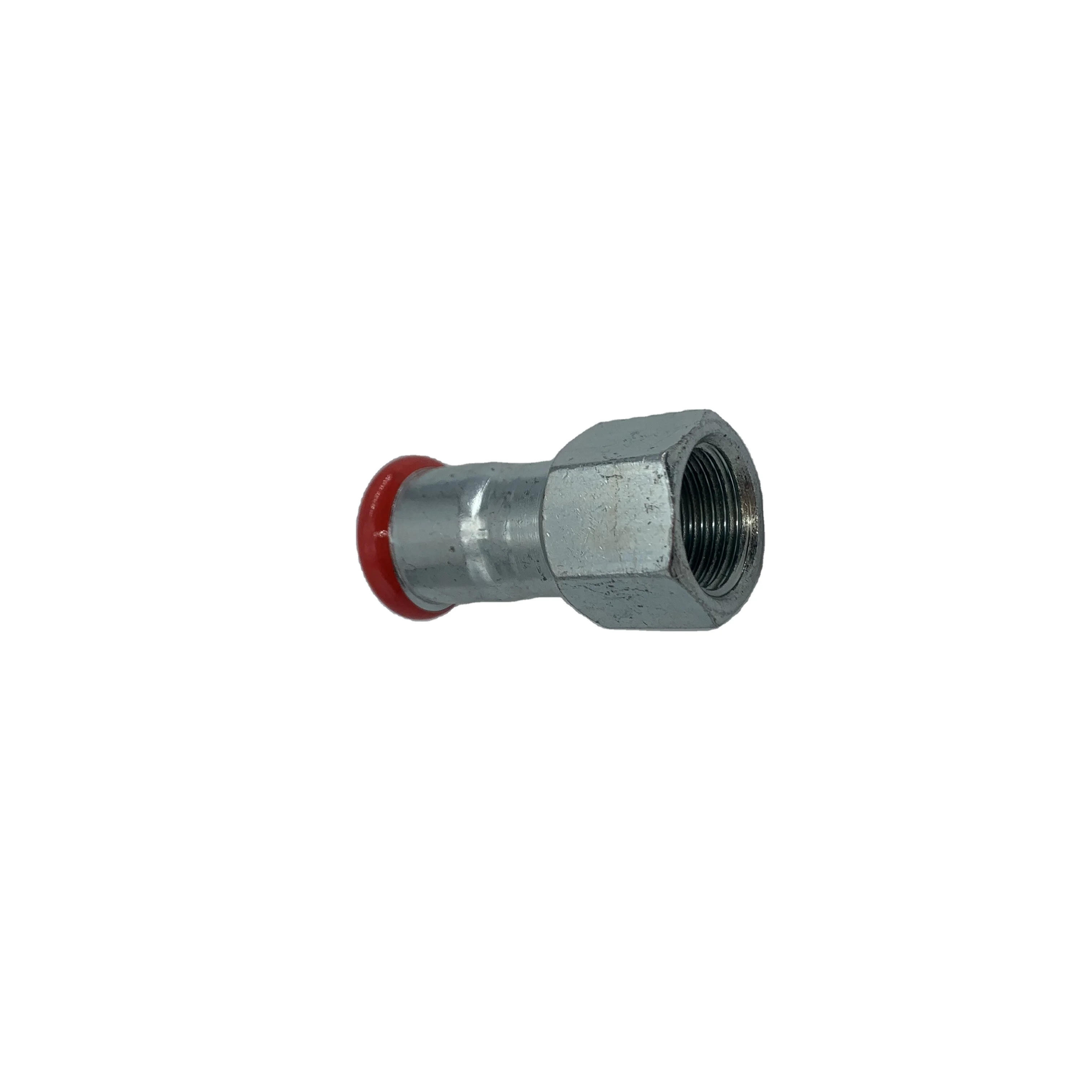 DVGW contour M Гальванизированный фитинг 90 градусов угловой углеродистый