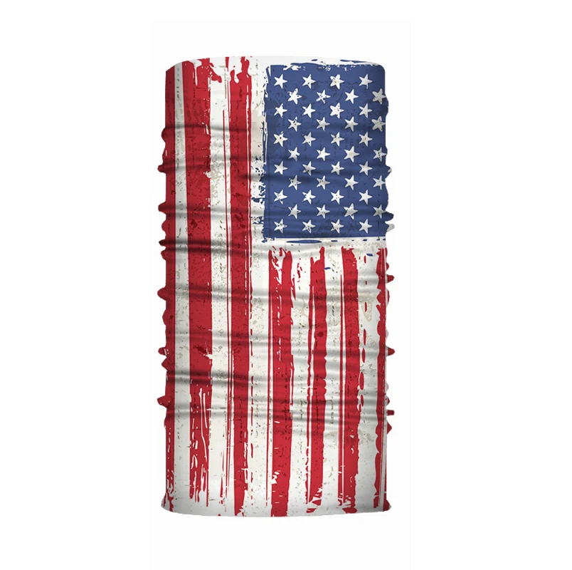 
Factory Direct Sale Printing Fans American Flag Custom Bandanas 