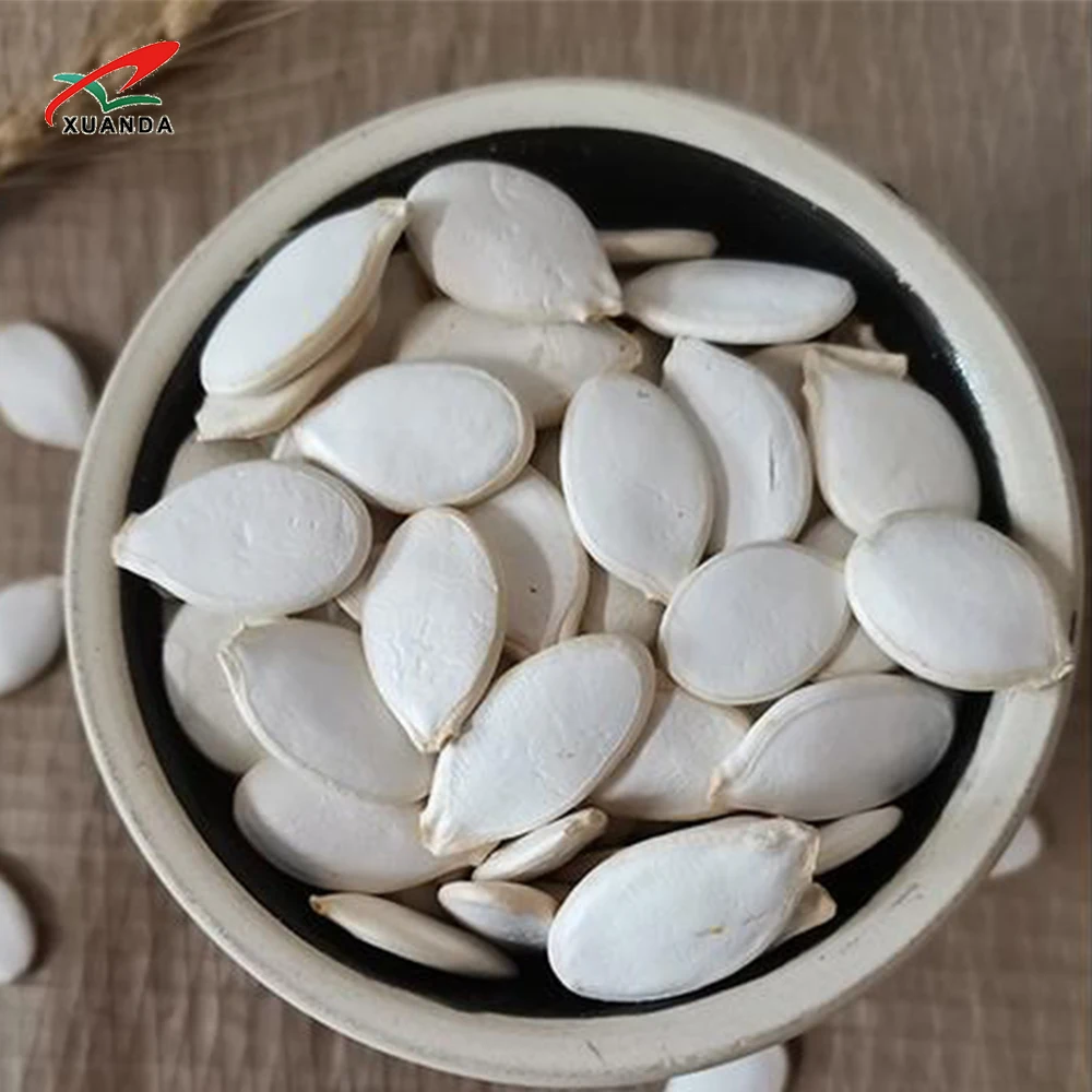 Cheap Price New Crop Snow White Unshelled Organic Raw Pumpkin Seeds
