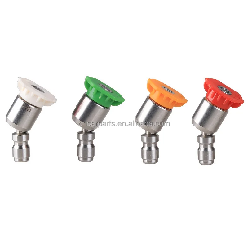 1/4 female brass plastic flat fan shaped adjustable high pressure water spray nozzle for power jet cleaner water gun