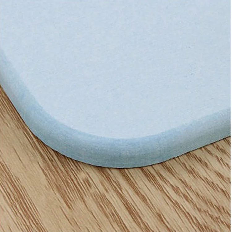 WG216 Customized Logo Sublimation Diatomaceous Earth Bath Mat Bathroom Quick Dry Printed Design Custom Diatomite Stone Bath Mat